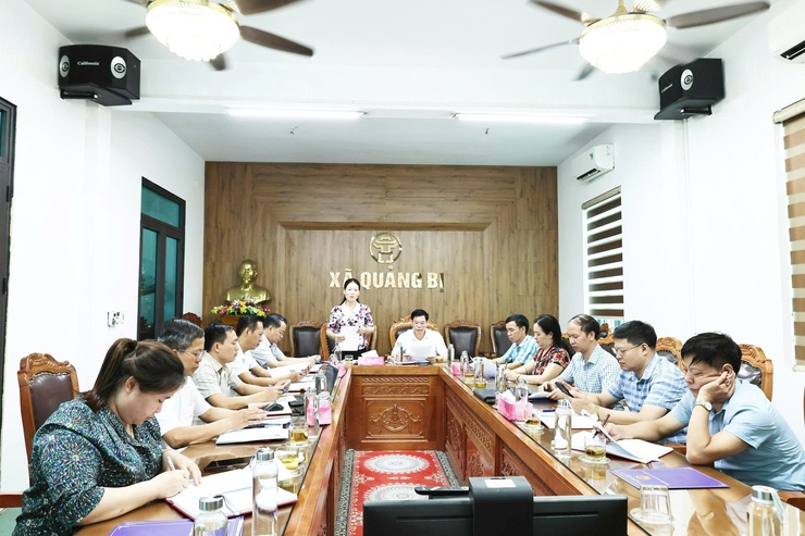 HĐND xã Quảng Bị tổ chức Hội nghị liên tịch thống nhất chương trình Kỳ họp thứ hai HĐND xã khóa XXII, nhiệm kỳ 2026-2031- Ảnh 1.