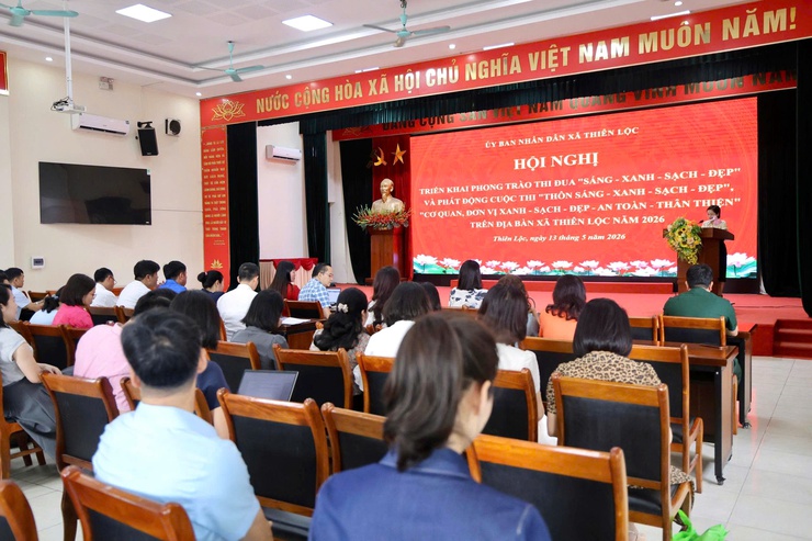 Hội nghị triển khai thực hiện phong trào thi đua "Sáng - Xanh - Sạch - Đẹp" - Ảnh 9.