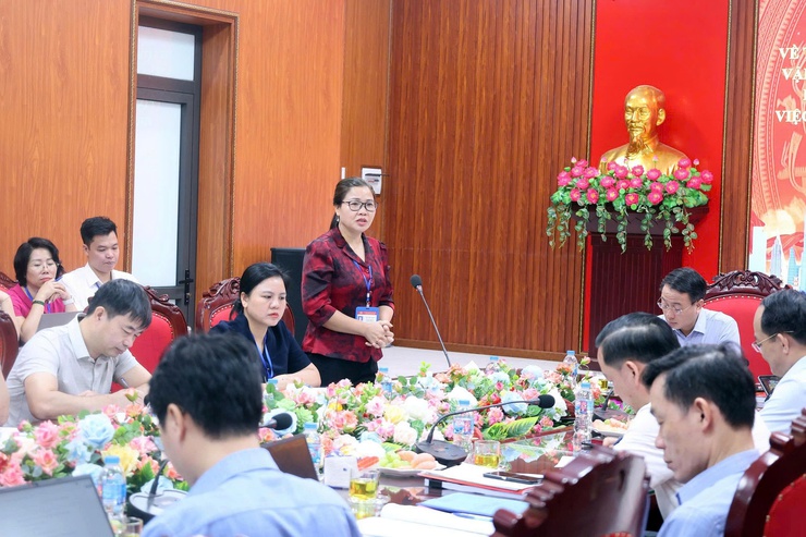 Ban thường vụ Đảng ủy xã Hòa Phú: Tiếp và làm việc với Đoàn giám sát số 06 của Ban thường vụ Thành ủy Hà Nội- Ảnh 4.