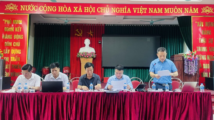 Phú Xuyên đối thoại, tháo gỡ vướng mắc giải phóng mặt bằng Dự án Cụm công nghiệp làng nghề Nam Tiến- Ảnh 1.