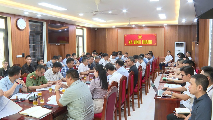 XÃ VĨNH THANH TỔ CHỨC HỘI NGHỊ GIAO BAN TIẾN ĐỘ CÁC DỰ ÁN TRÊN ĐỊA BÀN NĂM 2026- Ảnh 2.