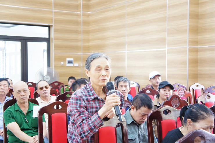 Phường Phú Thượng tổ chức đối thoại với người dân khu vực đường 40m Nam Thăng Long- Ảnh 3.