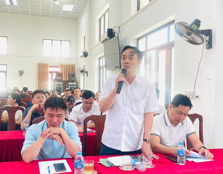 Xã Phúc Lộc tổ chức Hội nghị giao ban đánh giá kết quả thực hiện nhiệm vụ tháng 4, triển khai phương hướng nhiệm vụ tháng 5 năm 2026 theo mô hình "4 trục" tạo chuyển biến trong điều hành- Ảnh 5.