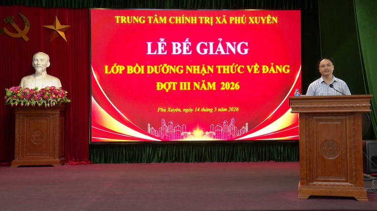 Lễ bế giảng lớp bồi dưỡng nhận thức về Đảng cho quần chúng ưu tú đợt III năm 2026- Ảnh 9.