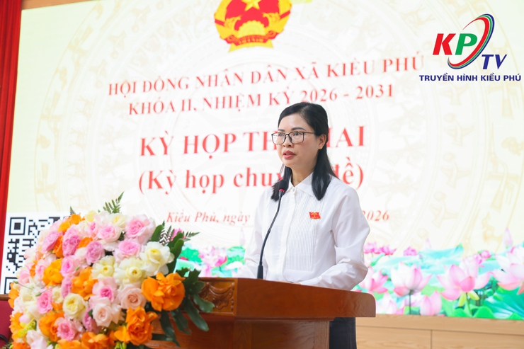 HĐND xã Kiều Phú tổ chức Kỳ họp thứ 2, kỳ họp chuyên đề nhiệm kỳ 2026–2031- Ảnh 4.