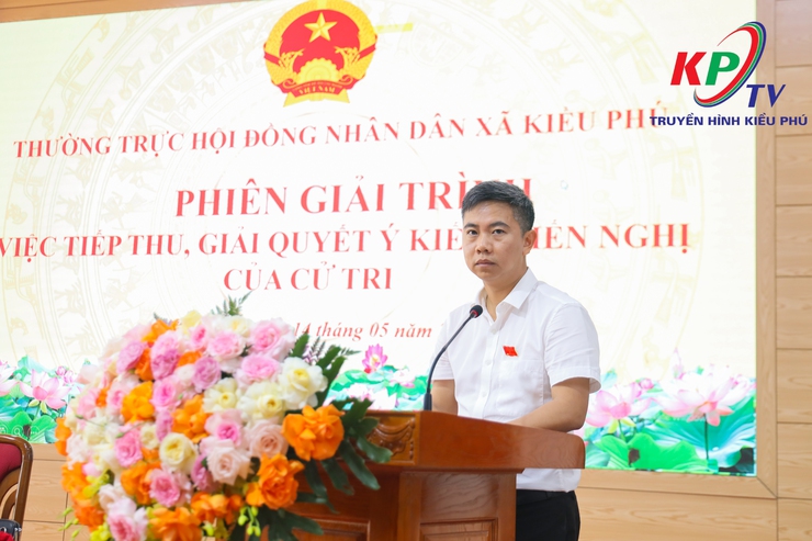 HĐND xã Kiều Phú tổ chức Phiên giải trình Kỳ họp thứ 2, nhiệm kỳ 2026–2031- Ảnh 11.