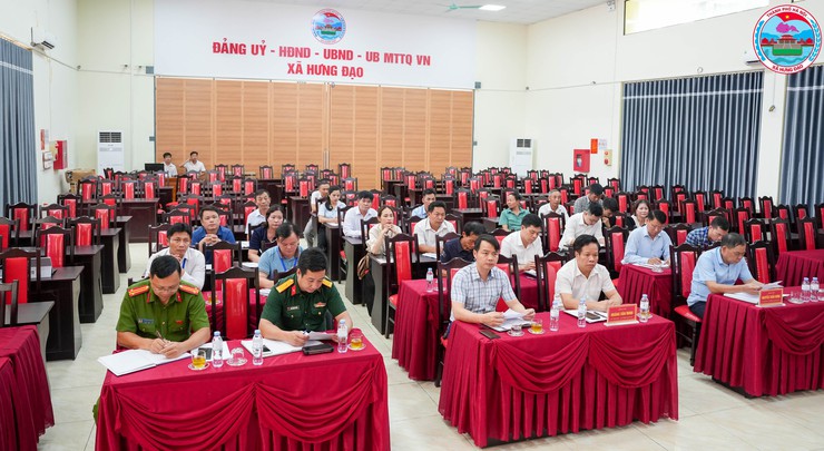 ĐẢNG ỦY XÃ HƯNG ĐẠO TỔ CHỨC HỘI NGHỊ LÀM VIỆC VỚI CHI ỦY, LÃNH ĐẠO THÔN, BAN CÔNG TÁC MẶT TRẬN VÀ CÁC CHI HỘI ĐOÀN THỂ CÁC THÔN ĐẠI TẢO, TÌNH LAM, ĐỘ CHÀNG- Ảnh 1.