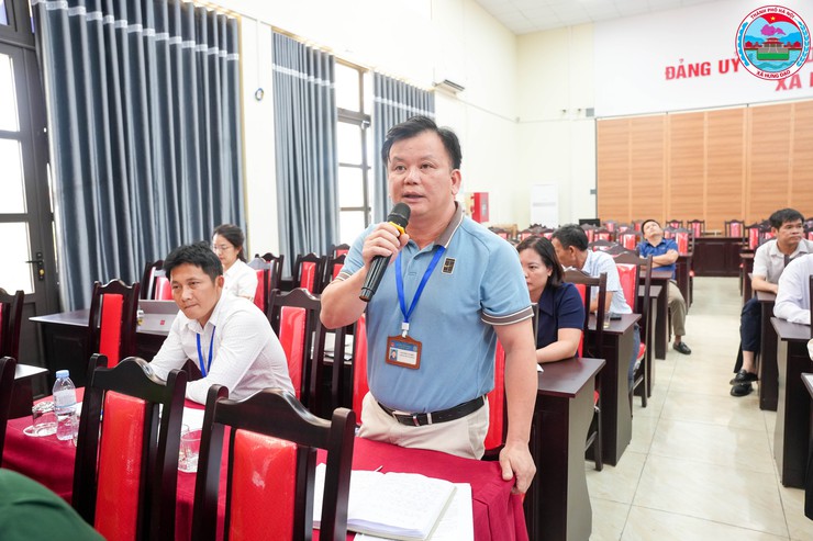 ĐẢNG ỦY XÃ HƯNG ĐẠO TỔ CHỨC HỘI NGHỊ LÀM VIỆC VỚI CHI ỦY, LÃNH ĐẠO THÔN, BAN CÔNG TÁC MẶT TRẬN VÀ CÁC CHI HỘI ĐOÀN THỂ CÁC THÔN ĐẠI TẢO, TÌNH LAM, ĐỘ CHÀNG- Ảnh 10.