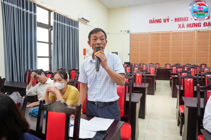 ĐẢNG ỦY XÃ HƯNG ĐẠO TỔ CHỨC HỘI NGHỊ LÀM VIỆC VỚI CHI ỦY, LÃNH ĐẠO THÔN, BAN CÔNG TÁC MẶT TRẬN VÀ CÁC CHI HỘI ĐOÀN THỂ CÁC THÔN ĐẠI TẢO, TÌNH LAM, ĐỘ CHÀNG- Ảnh 2.