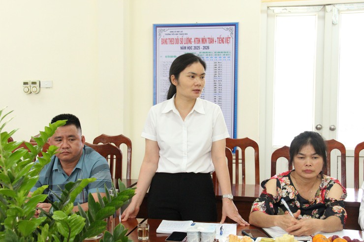 Ban Văn hóa – Xã hội HĐND xã Hòa Lạc giám sát công tác bảo đảm an toàn thực phẩm bán trú tại Trường Mầm non, Tiểu học Thạch Hòa- Ảnh 5.