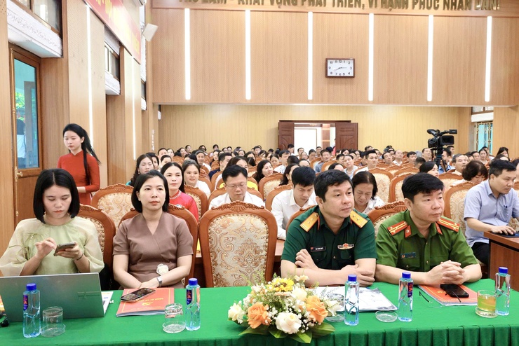 Xã Thư Lâm tổ chức Chung khảo Hội thi Báo cáo viên, tuyên truyền viên giỏi năm 2026- Ảnh 5.