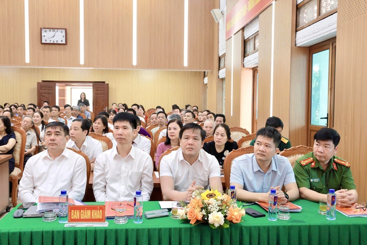 Xã Thư Lâm tổ chức Chung khảo Hội thi Báo cáo viên, tuyên truyền viên giỏi năm 2026- Ảnh 4.