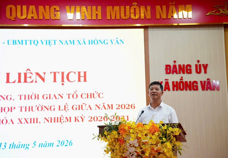 Hội nghị liên tịch thống nhất nội dung kỳ họp thường lệ giữa năm 2026- Ảnh 6.