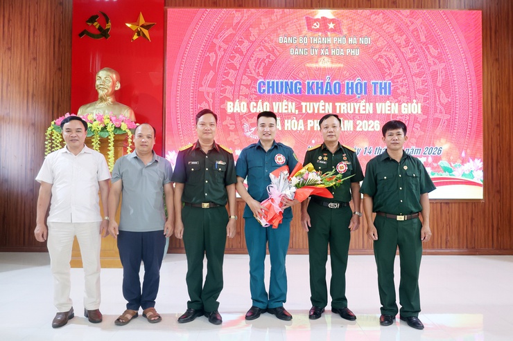 Hội thi báo cáo viên, tuyên truyền viên giỏi xã Hòa Phú: Lan tỏa niềm tin – Khơi dậy khát vọng phát triển- Ảnh 22.