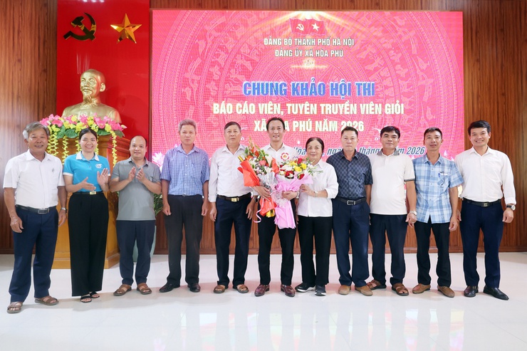 Hội thi báo cáo viên, tuyên truyền viên giỏi xã Hòa Phú: Lan tỏa niềm tin – Khơi dậy khát vọng phát triển- Ảnh 23.
