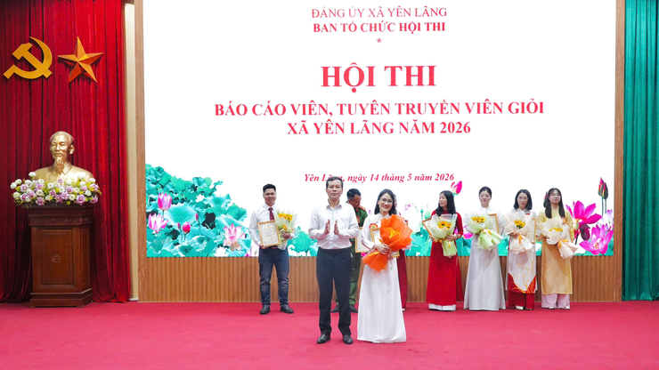 Xã Yên Lãng tổ chức hội thi báo cáo viên tuyên truyền viên giỏi năm 2026- Ảnh 5.