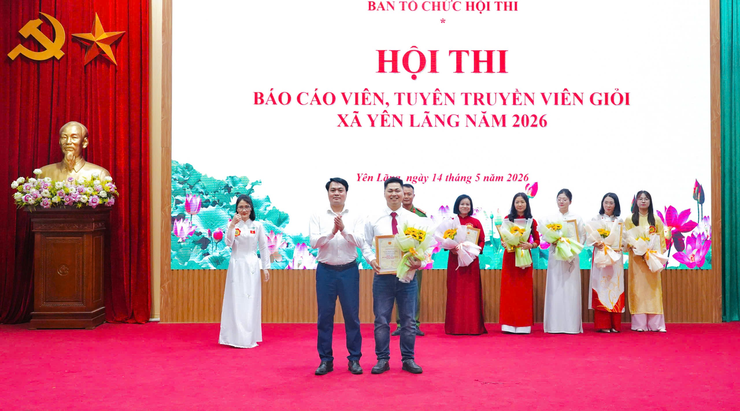 Xã Yên Lãng tổ chức hội thi báo cáo viên tuyên truyền viên giỏi năm 2026- Ảnh 6.