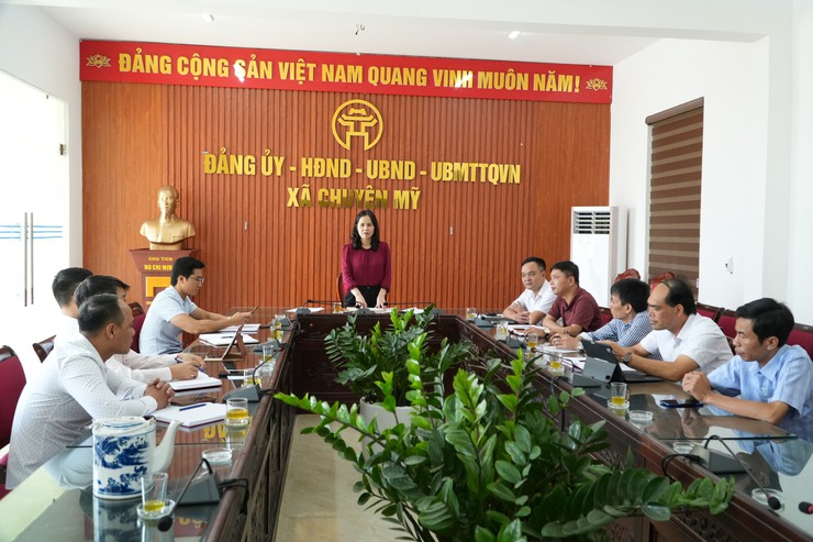 Ban Kinh tế - ngân sách HĐND xã: triển khai quyết định, kế hoạch và đề cương về giám sát lĩnh vực đất đai- Ảnh 1.