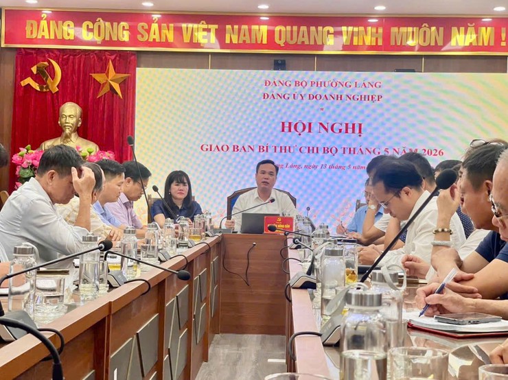 HÀ NỘI: ĐẢNG UỶ DOANH NGHIỆP PHƯỜNG LÁNG TRIỂN KHAI NHIỆM VỤ TRỌNG TÂM THÁNG 5/2026- Ảnh 3.