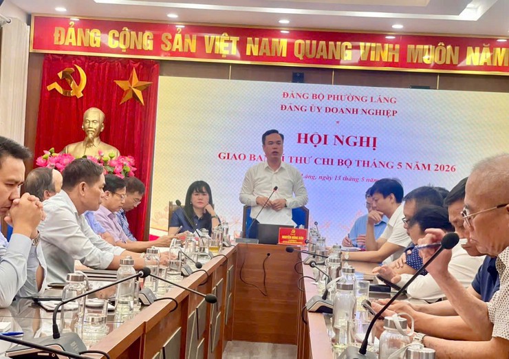 HÀ NỘI: ĐẢNG UỶ DOANH NGHIỆP PHƯỜNG LÁNG TRIỂN KHAI NHIỆM VỤ TRỌNG TÂM THÁNG 5/2026- Ảnh 1.