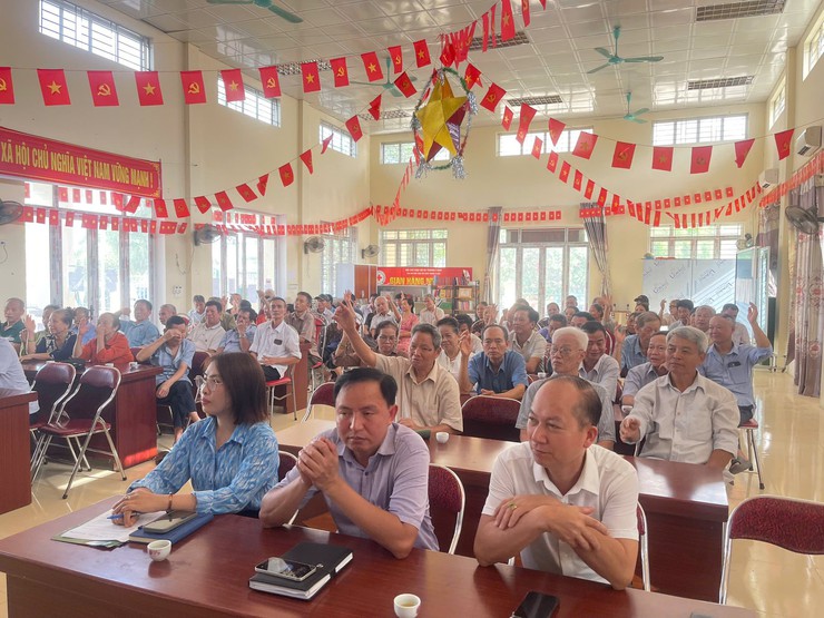 Đại hội thành viên, thường niên năm 2025 - HTXDVNN Trường Thịnh- Ảnh 3.