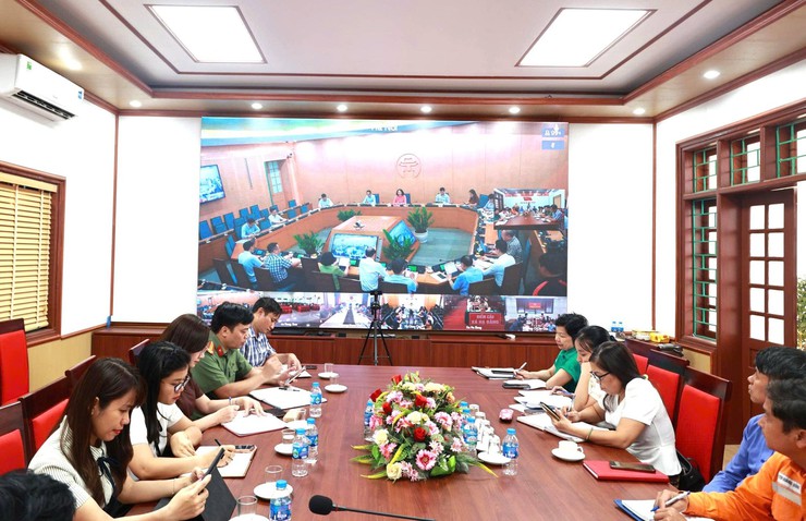 UBND xã Ứng Thiên họp kiểm đếm công tác giải phóng mặt bằng các dự án giao thông trọng điểm- Ảnh 4.
