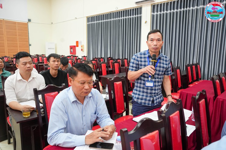 ĐẢNG ỦY XÃ HƯNG ĐẠO TỔ CHỨC HỘI NGHỊ LÀM VIỆC VỚI CHI ỦY, LÃNH ĐẠO THÔN, BAN CÔNG TÁC MẶT TRẬN VÀ CÁC CHI HỘI ĐOÀN THỂ CÁC THÔN ĐẠI TẢO, TÌNH LAM, ĐỘ CHÀNG- Ảnh 8.