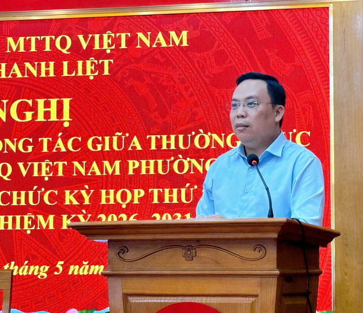 Thường trực HĐND – UBND - Ủy ban MTTQ Việt Nam phường Thanh Liệt ký kết quy chế phối hợp công tác- Ảnh 6.
