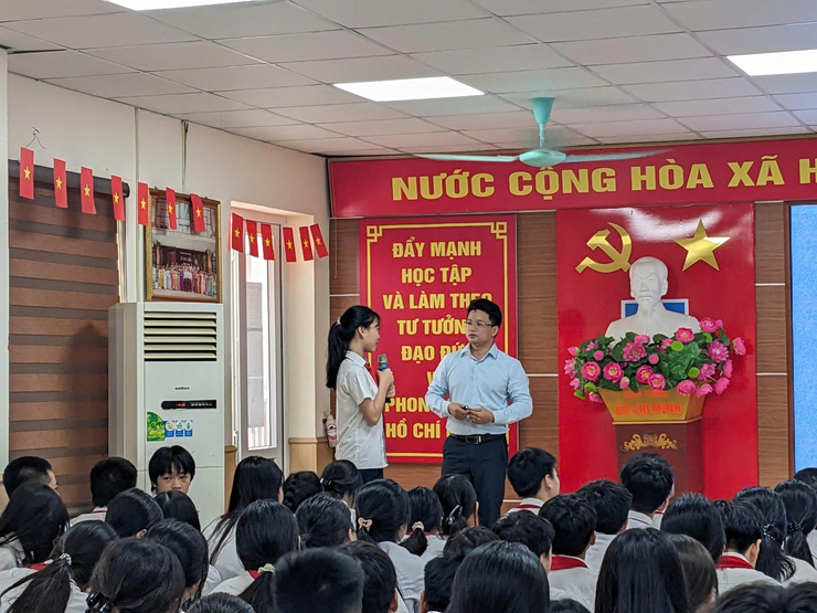 Hà Nội tăng cường truyền thông phòng, chống mua bán người trong trường học- Ảnh 2.