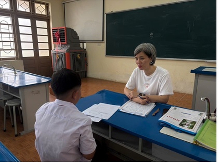 Tư vấn, tham vấn cho trẻ em có hoàn cảnh đặc biệt và nguy cơ rơi vào hoàn cảnh đặc biệt tại xã Tam Hưng- Ảnh 2.