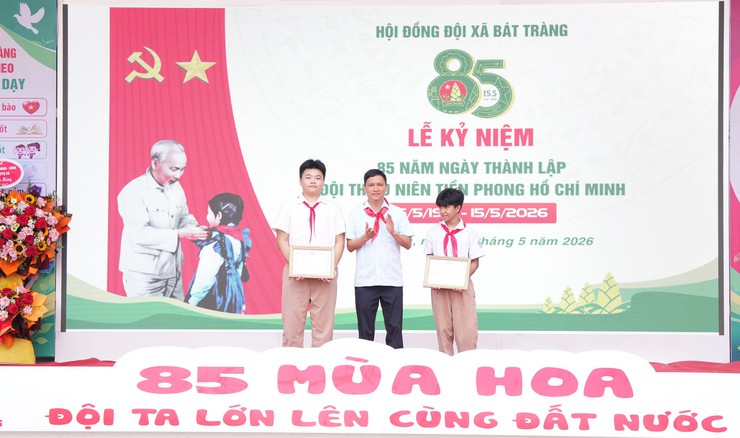Xã Bát Tràng: Kỷ niệm 85 năm Ngày thành lập Đội TNTP Hồ Chí Minh- Ảnh 6.