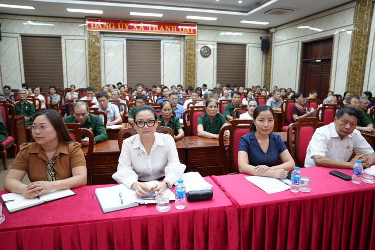 UBMTTQ Việt Nam xã Thanh Oai phát động phong trào "Thôn, Tổ dân phố Sáng – xanh – sạch – đẹp – văn minh" năm 2026- Ảnh 2.
