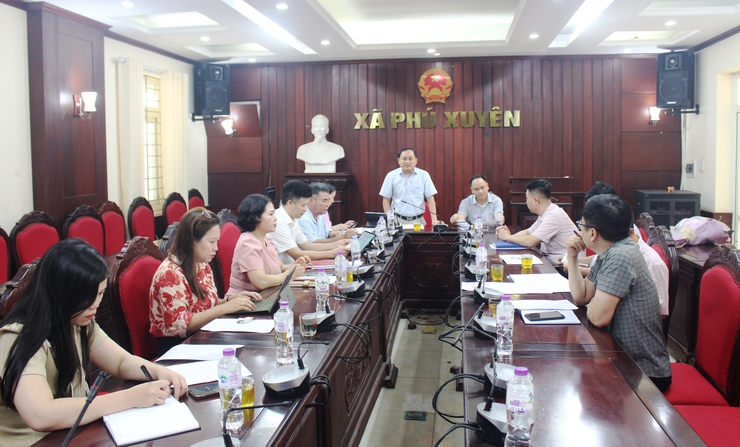 Ban Đại diện Hội đồng quản trị Ngân hàng Chính sách xã hội xã Phú Xuyên họp phiên thứ nhất năm 2026- Ảnh 4.