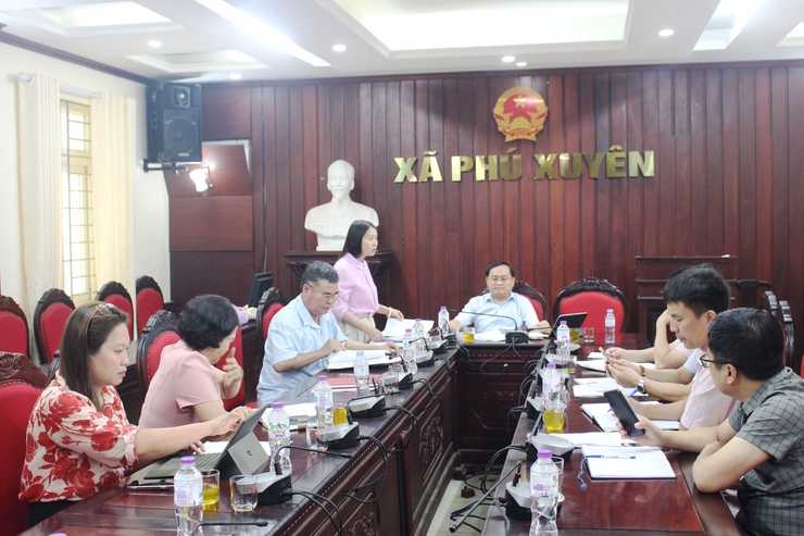 Ban Đại diện Hội đồng quản trị Ngân hàng Chính sách xã hội xã Phú Xuyên họp phiên thứ nhất năm 2026- Ảnh 3.