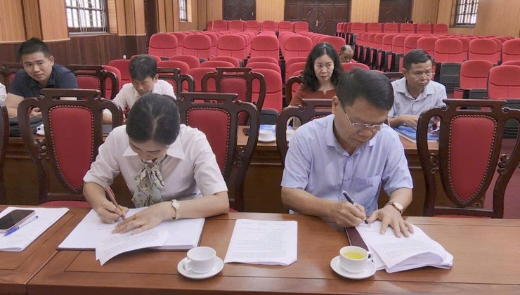UBND xã Hòa Lạc tiếp nhận 6.623,6m2 đất quốc phòng thực hiện Dự án đầu tư xây dựng tuyến đường cao tốc Đại lộ Thăng Long- Ảnh 7.