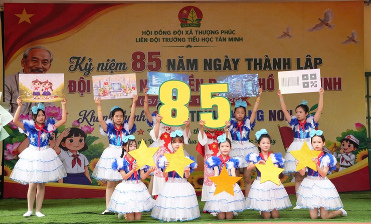 Đoàn Thanh niên – Hội đồng Đội xã Thượng Phúc kỷ niệm 85 năm Ngày thành lập Đội Thiếu niên Tiền phong Hồ Chí Minh- Ảnh 3.