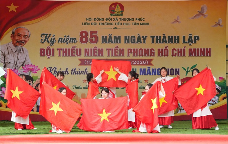 Đoàn Thanh niên – Hội đồng Đội xã Thượng Phúc kỷ niệm 85 năm Ngày thành lập Đội Thiếu niên Tiền phong Hồ Chí Minh- Ảnh 4.