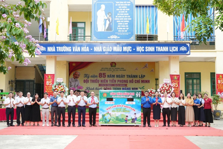 Đoàn Thanh niên – Hội đồng Đội xã Thượng Phúc kỷ niệm 85 năm Ngày thành lập Đội Thiếu niên Tiền phong Hồ Chí Minh- Ảnh 6.