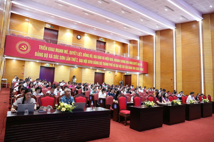 XÃ SÓC SƠN ĐẨY MẠNH TRIỂN KHAI HỆ THỐNG HANOIWORK GẮN VỚI PHƯƠNG PHÁP ĐÁNH GIÁ OKR/KPI- Ảnh 1.