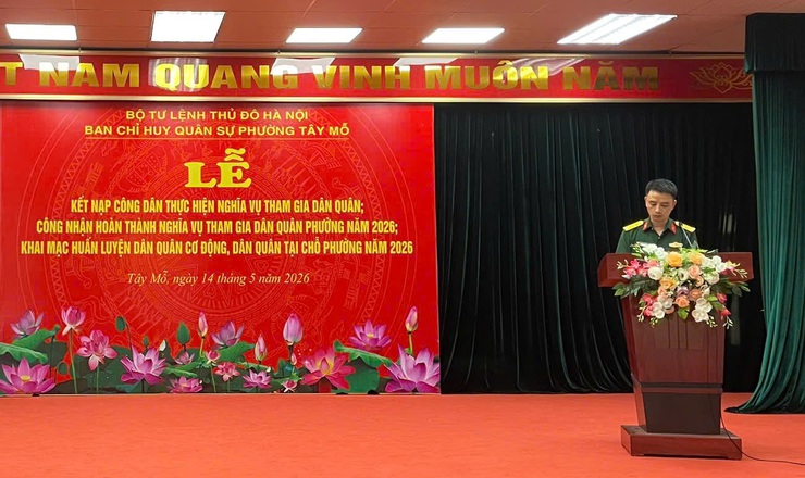 Khai mạc huấn luyện dân quân Cơ động, dân quân tại chỗ năm 2026- Ảnh 3.