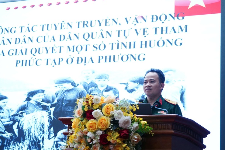 Chương Mỹ khai mạc huấn luyện Dân quân cơ động năm 2026- Ảnh 4.
