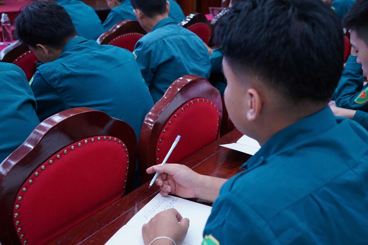 Chương Mỹ khai mạc huấn luyện Dân quân cơ động năm 2026- Ảnh 7.