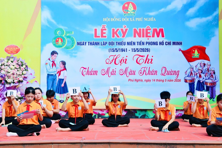 Hội đồng Đội xã Phú Nghĩa: kỷ niệm 85 năm Ngày thành lập Đội TNTP Hồ Chí Minh (15/5/1941-15/5/2026)- Ảnh 22.