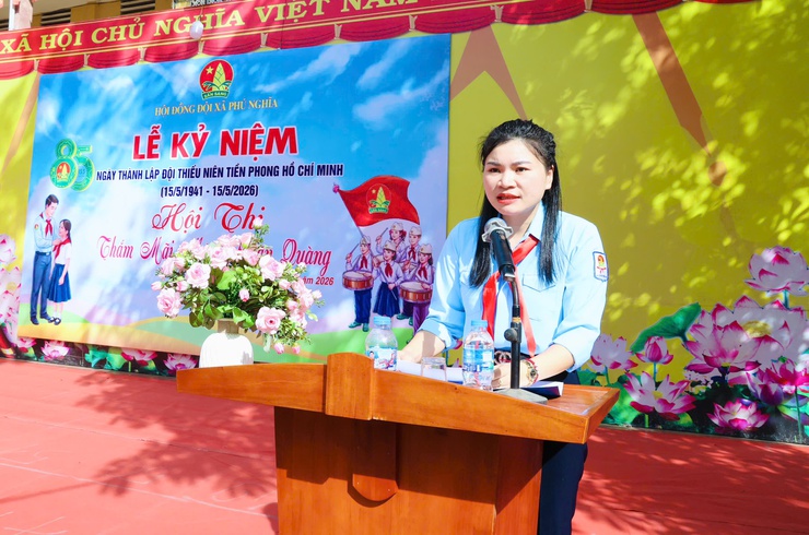 Hội đồng Đội xã Phú Nghĩa: kỷ niệm 85 năm Ngày thành lập Đội TNTP Hồ Chí Minh (15/5/1941-15/5/2026)- Ảnh 9.