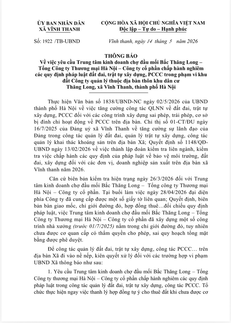 ỦY BAN NHÂN DÂN XÃ VĨNH THANH- Ảnh 1.