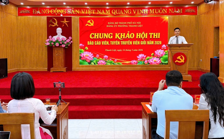 Thanh Liệt: Ấn tượng Chung khảo Hội thi Báo cáo viên, tuyên truyền viên giỏi năm 2026- Ảnh 5.