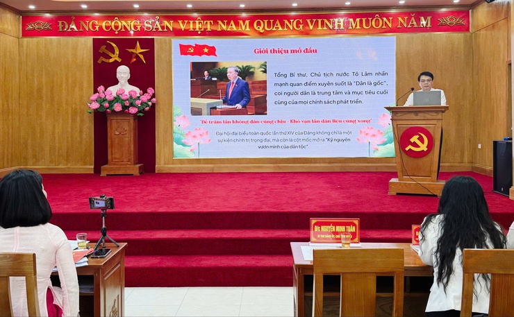Thanh Liệt: Ấn tượng Chung khảo Hội thi Báo cáo viên, tuyên truyền viên giỏi năm 2026- Ảnh 7.