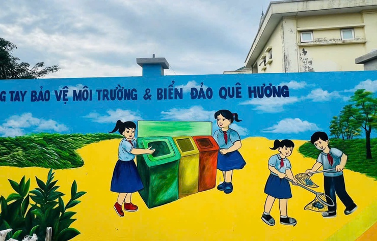 TRƯỜNG TIỂU HỌC HOÀ LÂM GẮN BIỂN CÔNG TRÌNH MĂNG NON “CỔNG TRƯỜNG THÂN THIỆN”- Ảnh 4.