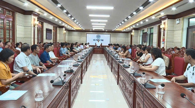 Phúc Thọ tăng cường quản lý an toàn thực phẩm đối với các cơ sở dịch vụ ăn uống và cơ sở thức ăn đường phố- Ảnh 7.