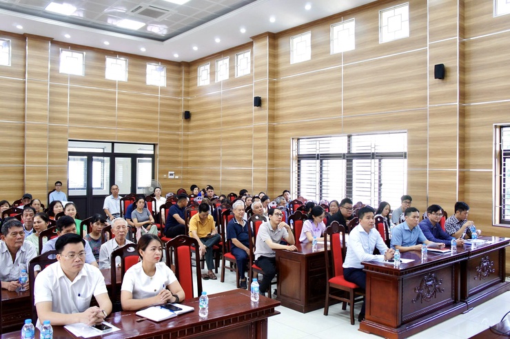 Phường Phú Thượng tổ chức Hội nghị tham vấn cộng đồng về Dự án đầu tư xây dựng Công viên công cộng phường Phú Thượng- Ảnh 1.